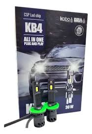 OFF ROAD KIT DE LED KOBO KB4 PLUG AND PLAY H4 30 WATTS ALL IN ONE CON COOLER INTERNO